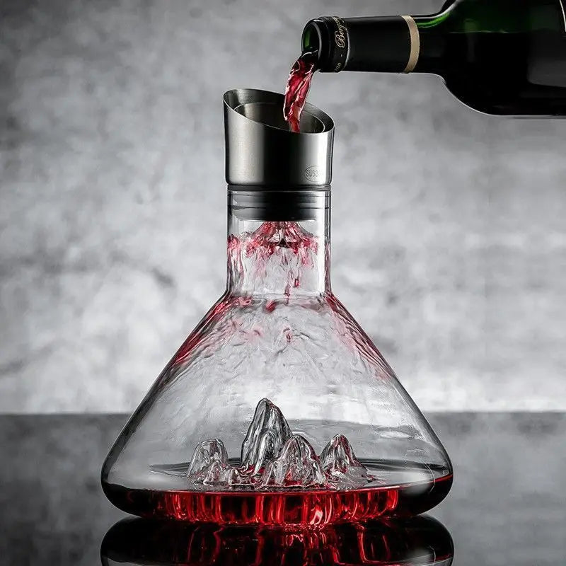 KŌHI-Home Iceberg Crystal Whiskey Decanter — 1500ml