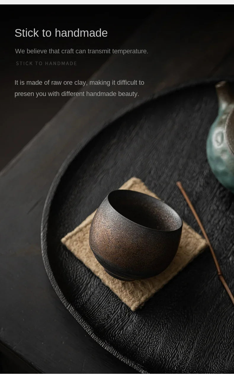 KŌHI-Home Japanese Handmade Stoneware Tea Cup – 1 Piece
