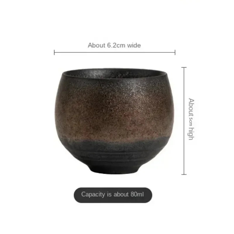 KŌHI-Home Japanese Handmade Stoneware Tea Cup – 1 Piece