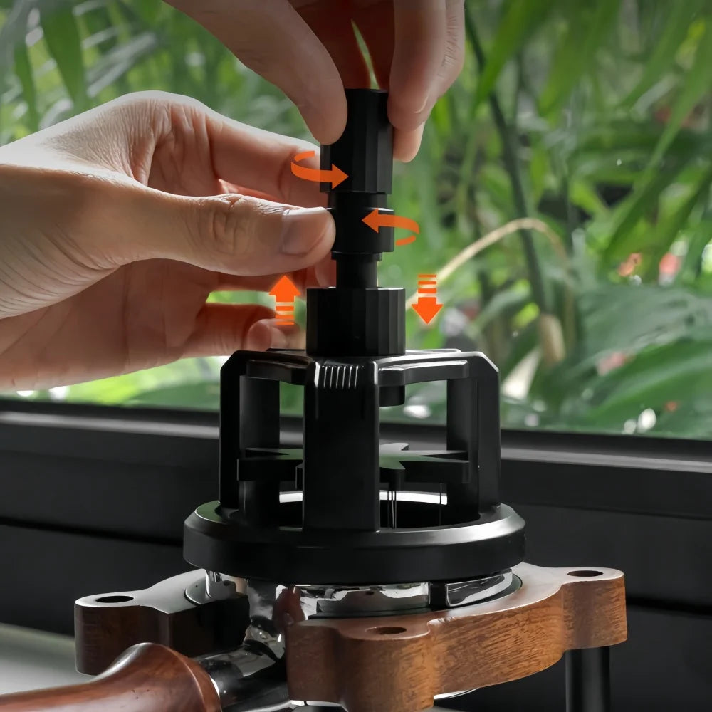 KŌHI-Home Magnetic WDT Tool – Rotating Coffee Distribution Needle with Adjustable Height