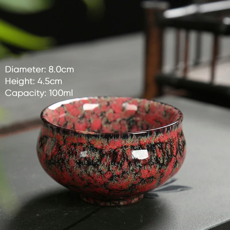 KŌHI-Home Ceramic Tea Bowl - Kiln-Transformed Cup