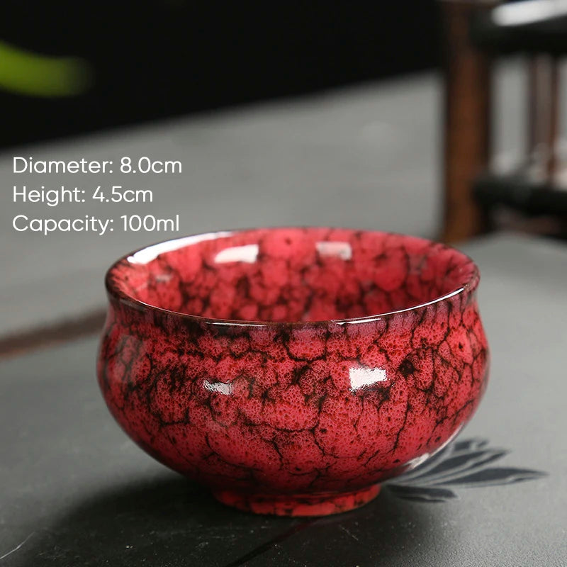 KŌHI-Home Ceramic Tea Bowl - Kiln-Transformed Cup