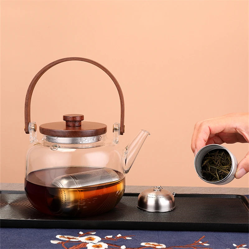KŌHI-Home Stainless Steel Tea Strainer – Fine Mesh Infuser for Loose Leaf Tea & Spices