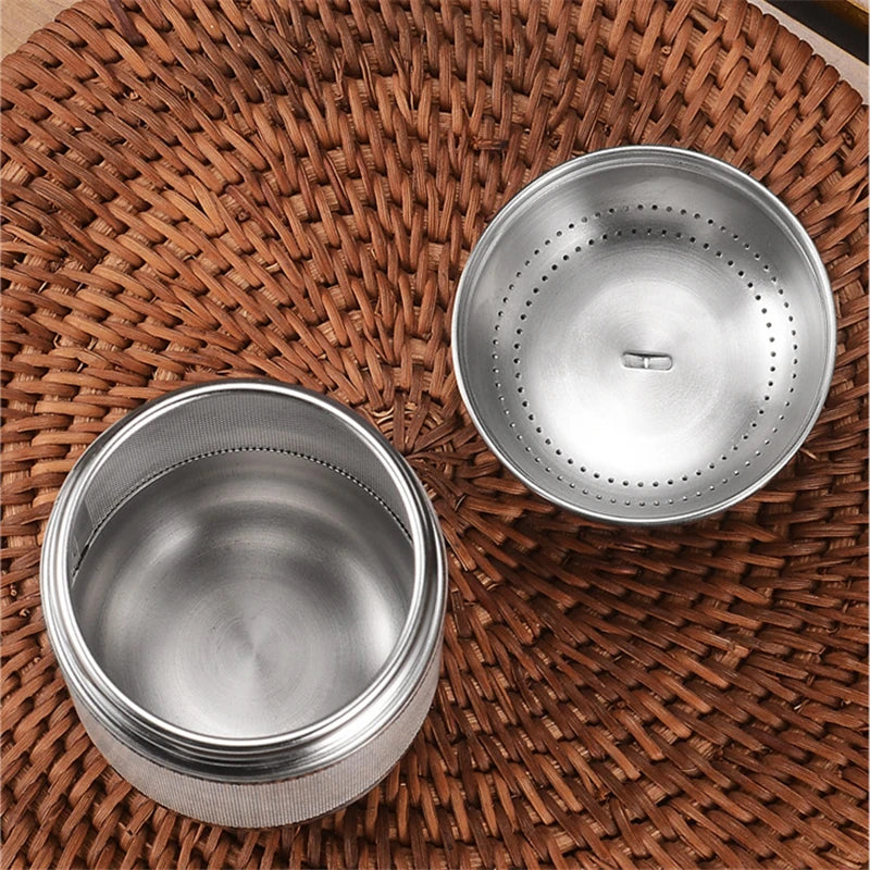 KŌHI-Home Stainless Steel Tea Strainer – Fine Mesh Infuser for Loose Leaf Tea & Spices