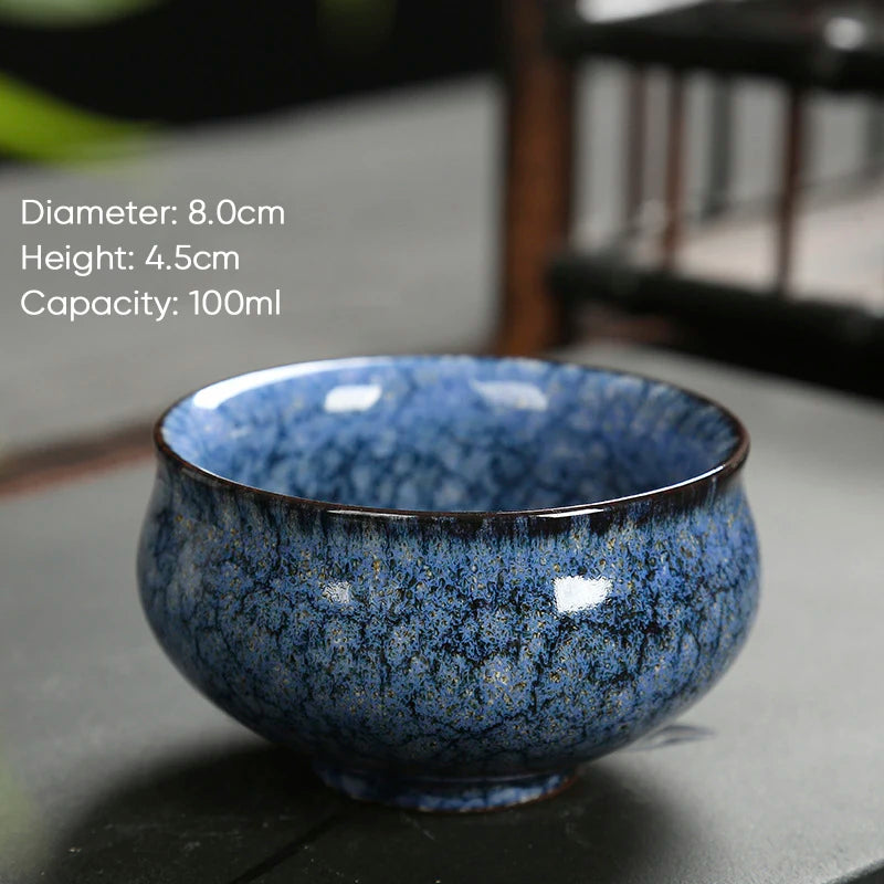 KŌHI-Home Ceramic Tea Bowl - Kiln-Transformed Cup