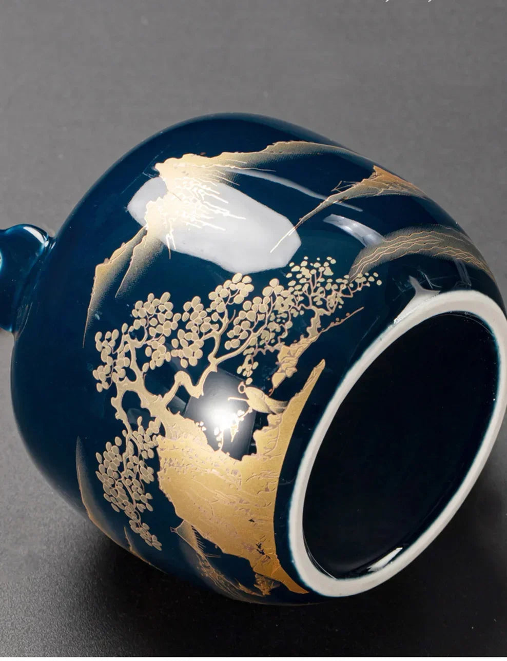 KŌHI-Home Japanese Ceramic Tea Cup – 180 ml Minimalist Master Cup