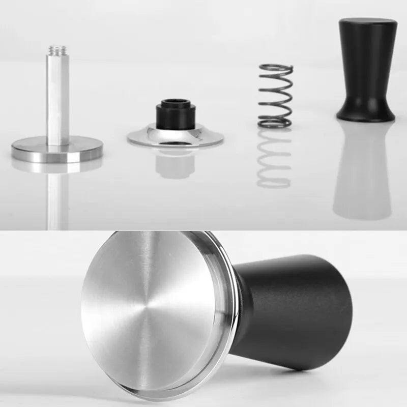 KŌHI-Home Calibrated Espresso Tamper – Spring-Loaded Stainless Steel Tamper (51 / 53 / 58 mm)