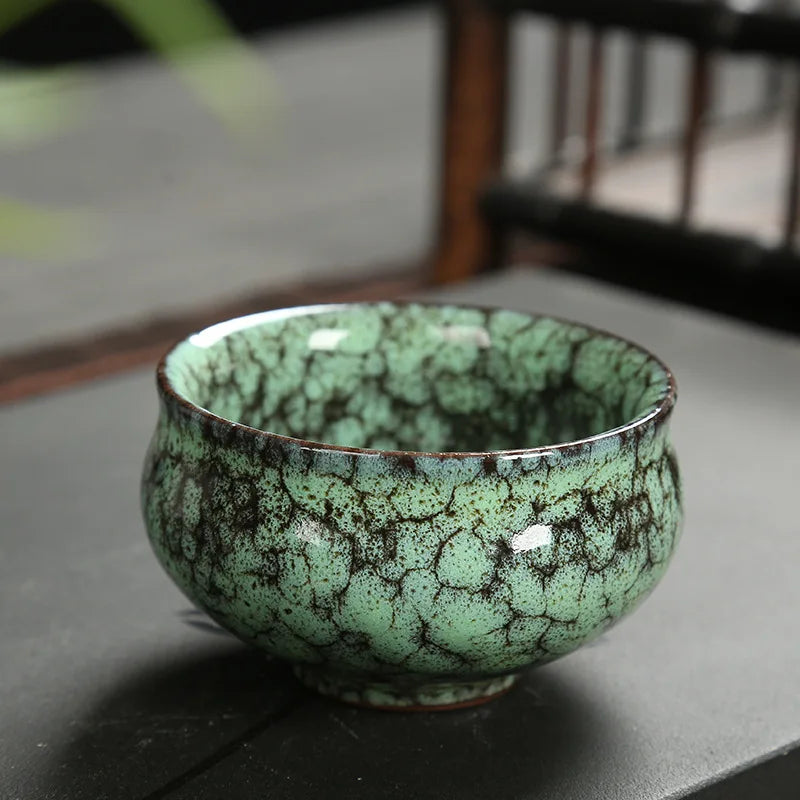 KŌHI-Home Ceramic Tea Bowl - Kiln-Transformed Cup
