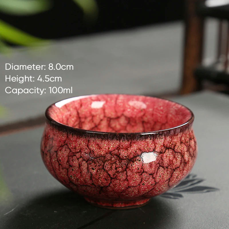 KŌHI-Home Ceramic Tea Bowl - Kiln-Transformed Cup