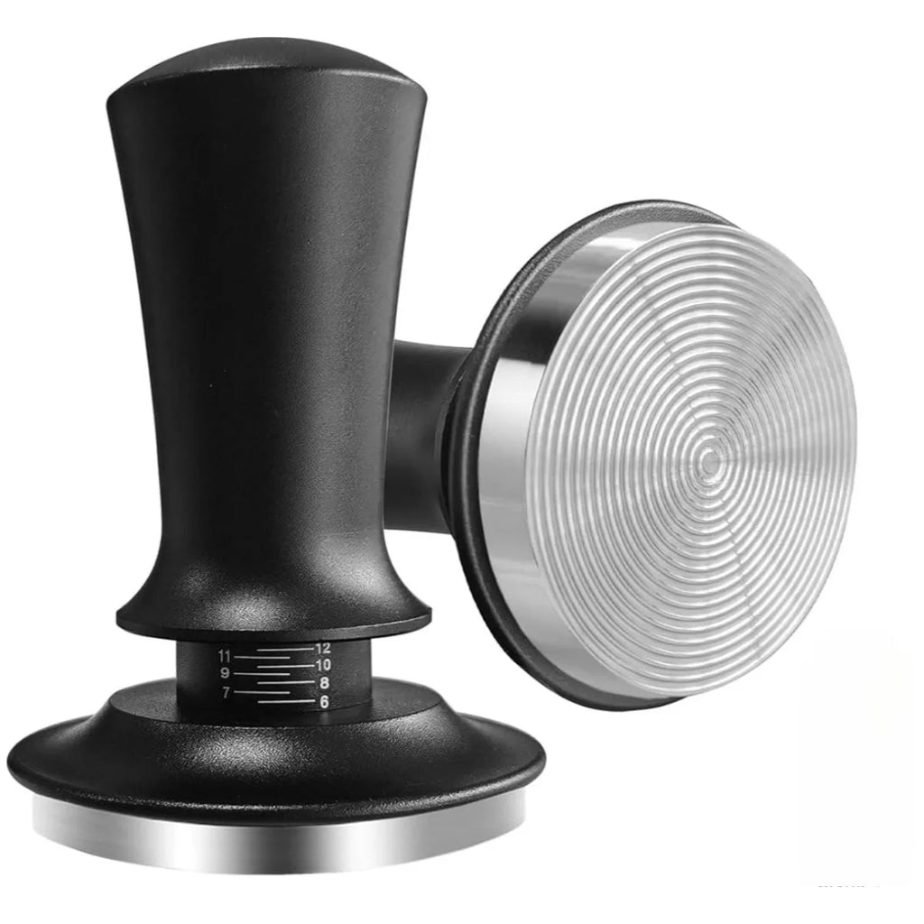 KŌHI-Home Calibrated Espresso Tamper – Spring-Loaded Stainless Steel Tamper (51 / 53 / 58 mm)