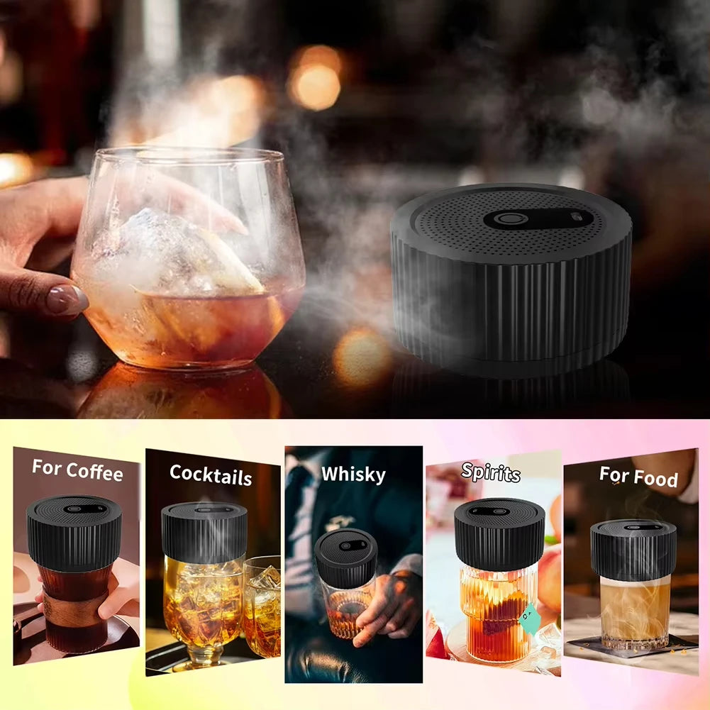 KŌHI-Home Electric Cocktail Smoke Infuser Kit - With 6 wood chips!