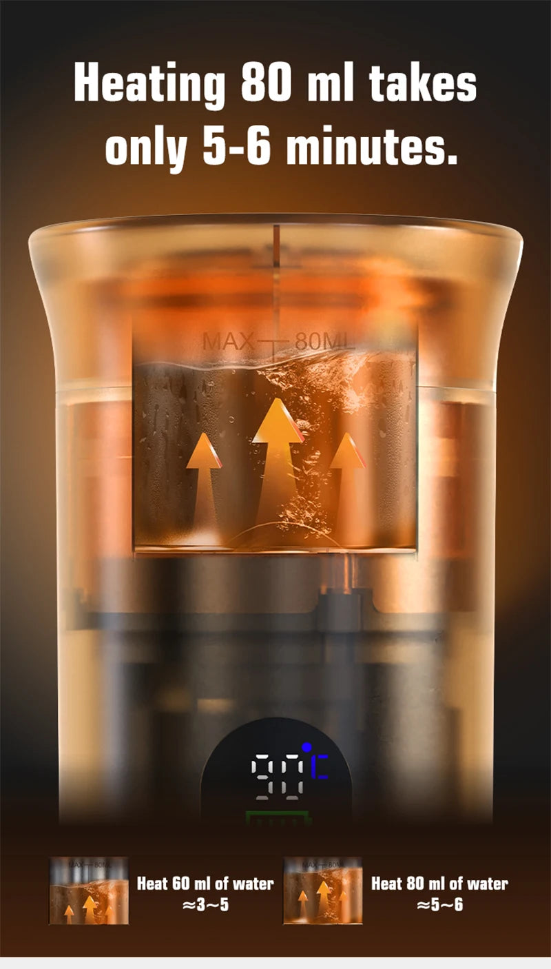 KŌHI-Home Portable Espresso Machine – 3-in-1 Capsule & Ground Coffee Maker with Digital Display