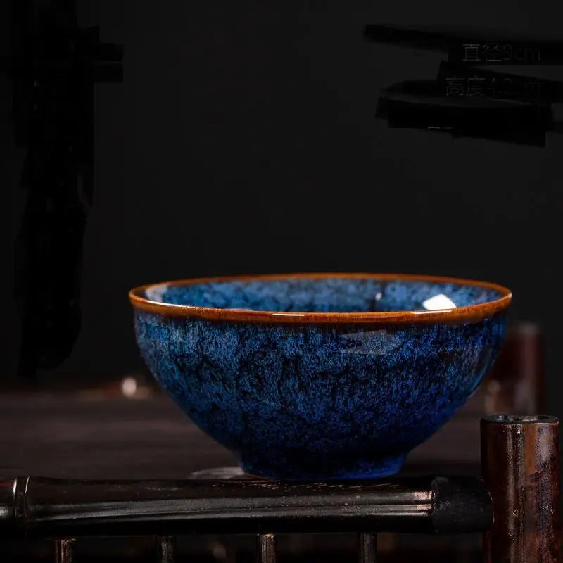 KŌHI-Home Four Seasons Kiln-Transformed Ceramic Tea Cups – Gift Set of 4