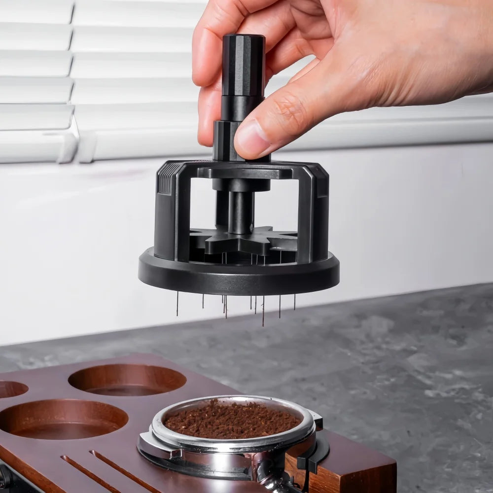 KŌHI-Home Magnetic WDT Tool – Rotating Coffee Distribution Needle with Adjustable Height