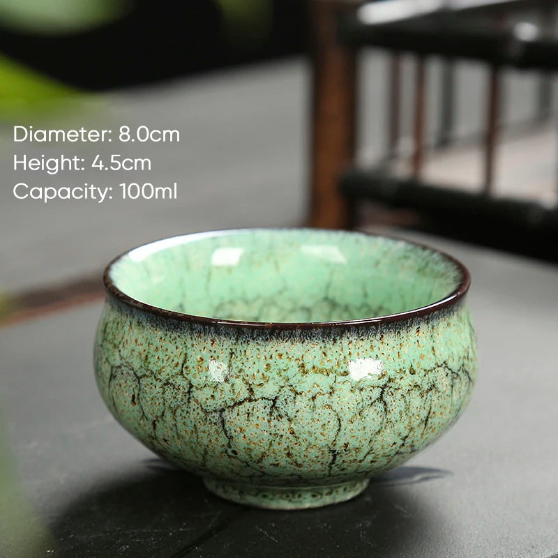KŌHI-Home Ceramic Tea Bowl - Kiln-Transformed Cup