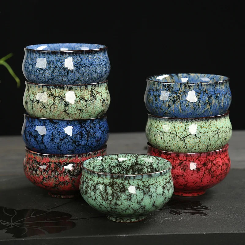 KŌHI-Home Ceramic Tea Bowl - Kiln-Transformed Cup