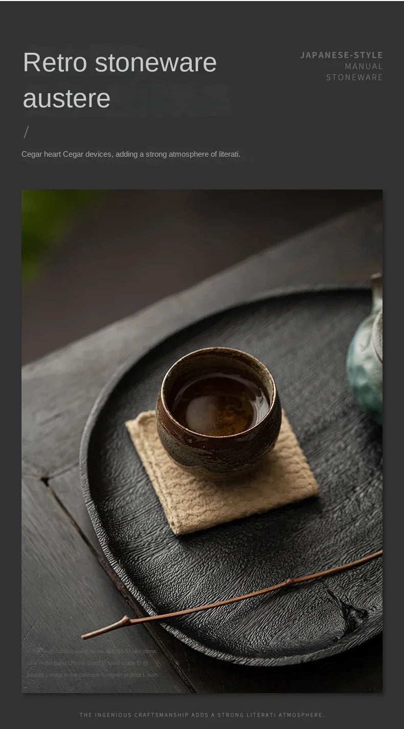 KŌHI-Home Japanese Handmade Stoneware Tea Cup – 1 Piece