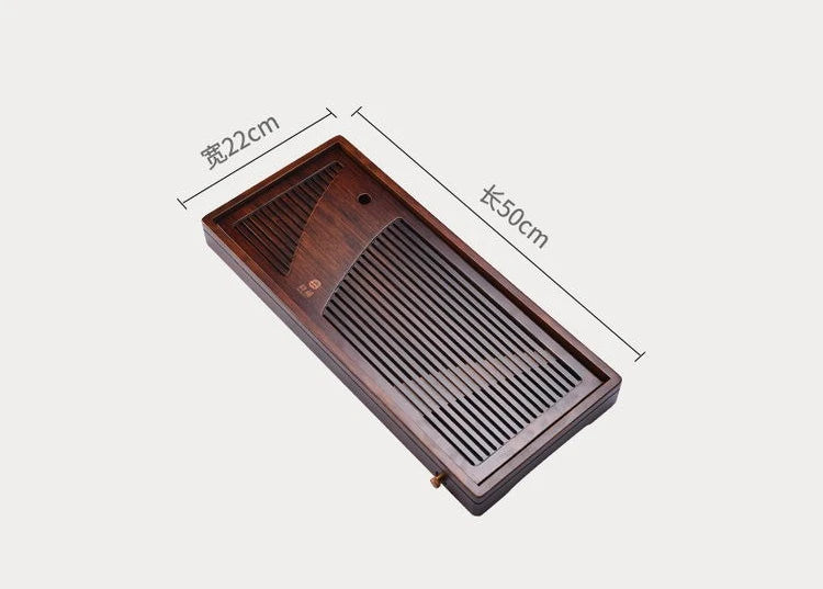 KŌHI-Home Yixing Ceramic Kung Fu Tea Set (27-Piece) – Chinese Tea Ceremony Set with Solid Wood Tea Tray