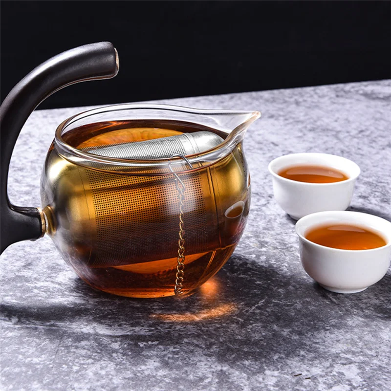 KŌHI-Home Stainless Steel Tea Strainer – Fine Mesh Infuser for Loose Leaf Tea & Spices