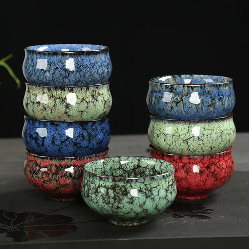 KŌHI-Home Ceramic Tea Bowl - Kiln-Transformed Cup