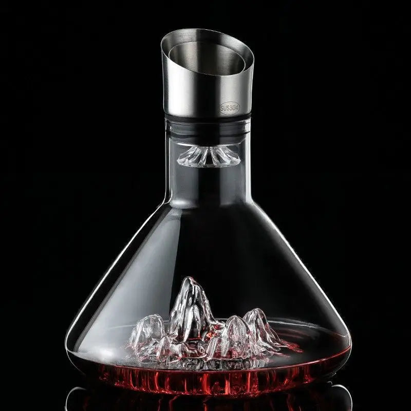 KŌHI-Home Iceberg Crystal Whiskey Decanter — 1500ml