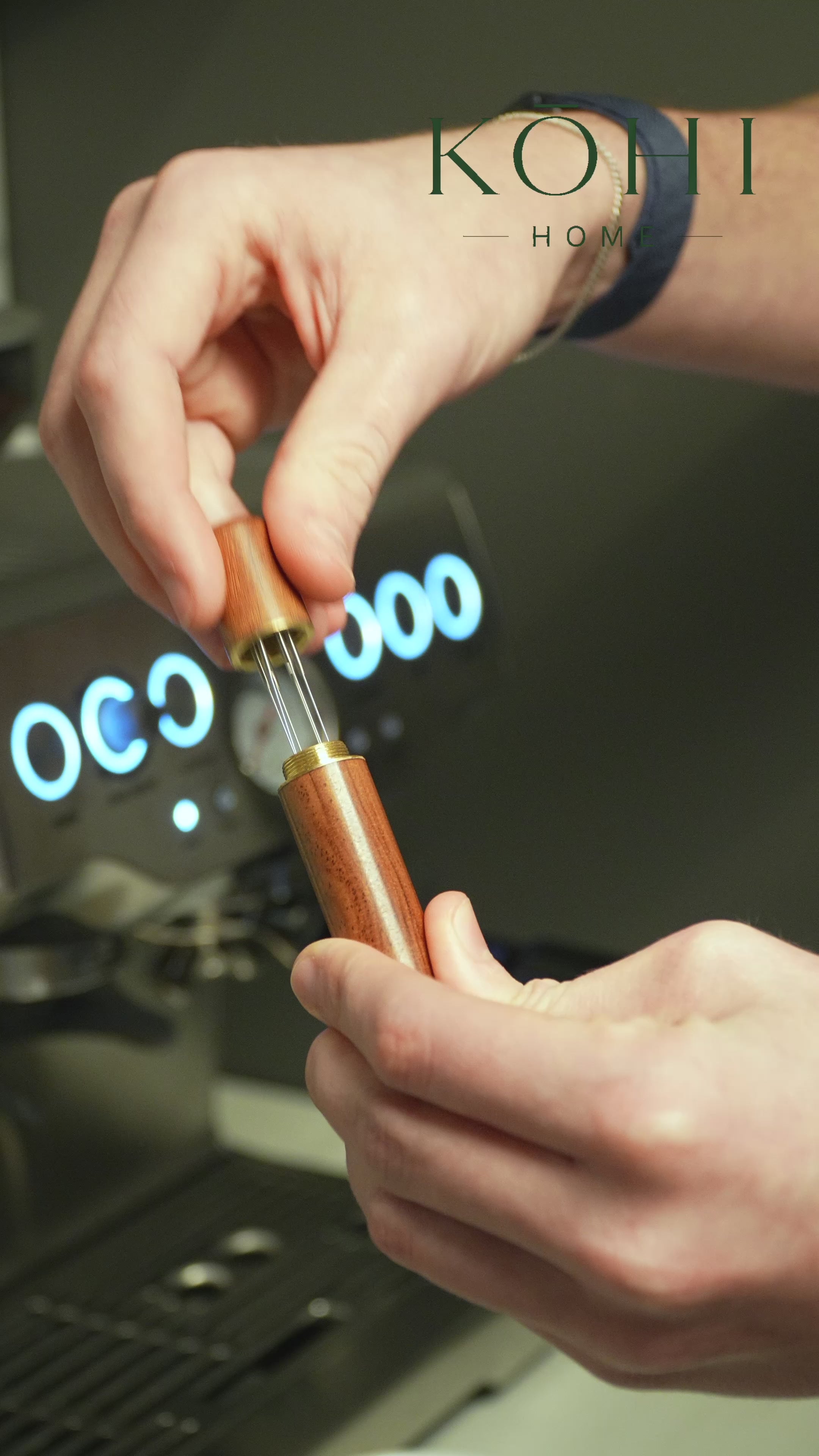 KŌHI-Home Espresso WDT Tool – Stainless Steel Coffee Needle Stirrer & Distributor